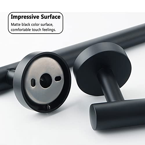 HIGOH Towel Racks,Towel Holder Towel Rail for Bathroom, Towel Rail, Bathroom Hand Hand Towel Holder Wall Mounted Kitchen Towel Holder, Bathroom S