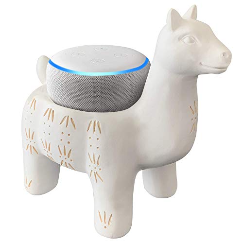 Dekodots Smart Speaker Table Stand (Hedgehog) - Decorative Holder for Amazon Echo Dot or Google Home Mini - Portable Design, No Sound or Micropho