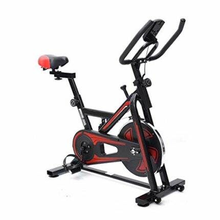 N/A Quiet Indoor Sports Fitness Equipment Home Exercise Bike Indoor Cycling Bikes Spinning Bicycle Exerciser