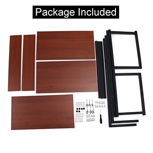 LUKEO Hat Coat Rack Cloth Shoe Stool Rack Hanger Hook Shelf Clothing Entrance Floor Display 2 Tier Clothes Rack (Color : Argento, Size : 60x34x17