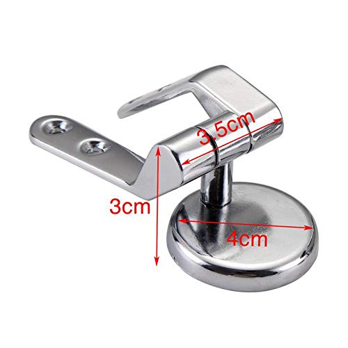 Demachytec Toilet Seat Hinges Replacement,Toilet Seat Fittings Chrome Finished Toilet Seat Hinge Fixings, Toilet Seat Hardware for Most Toilet Se