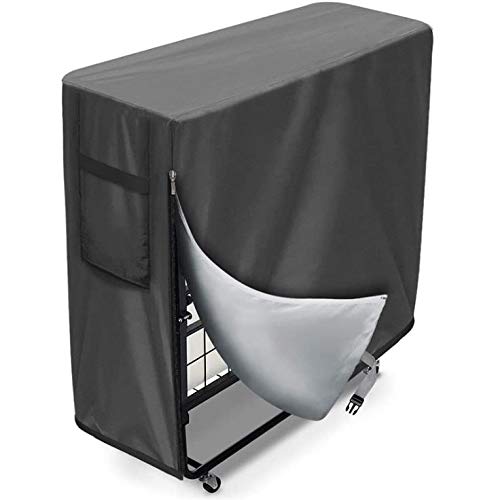 UCARE Folding Bed Cover Dust Proof Guest Bed Storage Bag Cover for Indoor and Outdoor Multifunctional Beds Protection Cover 38.9 * 14.9 * 44.9in