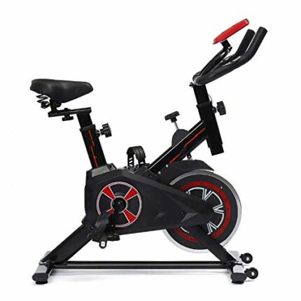NXYJD Exercise Bike with LCD Monitor Home Quiet Indoor Bike Fitness Bike Dynamic Bicycle Fitness Equipment Heavy Duty