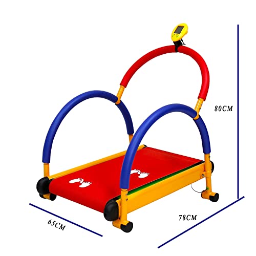 EKJNFDK Mini Children's Small Treadmill, Non-Electric Walking Machine, Easy To Assemble, Environmentally Friendly Soft Foam Material, Children's