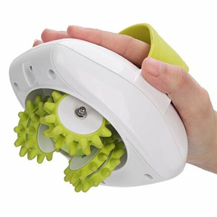 Electric Slimming Massager Roller, 3D Handheld Fat Burning Weight Loss Machine for Legs, Hips, Neck, Waist, Back and Body(Charging Type)(green)