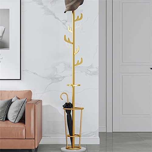 LUKEO Floor-standing creative metal coat hanger coat rack home indoor coat hanger bedroom coat rack (Color : D, Size