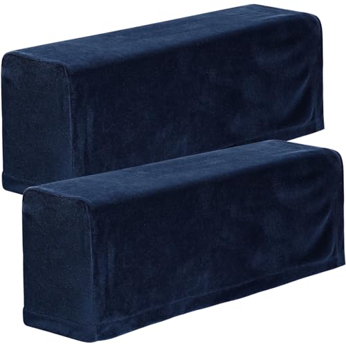 BESPORTBLE Couch Arm Protectors Elastic Cover 2Pcs Polyester Sofa Armrest Cover Stretch Elastic Armrest Protector Slipcover Couch Armchair Cover