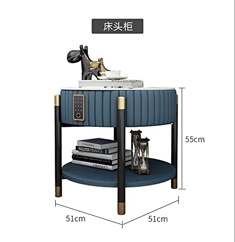 JJZXD Bedside Table a Few Corners Storage Cabinets Bedroom Storage Small Bedside Cabinet