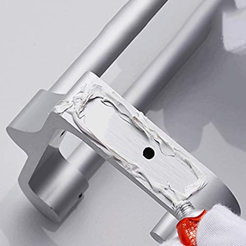 N/A Double Towel Bar Stainless Steel Bathroom Kitchen Towel Holder Dual Towel Rod Rustproof Wall Mount Towel rack