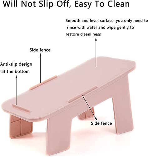 MSYU Shoe Slots Organizer 4 Pack, Double Layer Stack Shoe 50% Space-Saving Storage Shoe Rack Detachable and combinable simple shoe rack creative