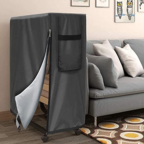 UCARE Folding Bed Cover Dust Proof Guest Bed Storage Bag Cover for Indoor and Outdoor Multifunctional Beds Protection Cover 38.9 * 14.9 * 44.9in