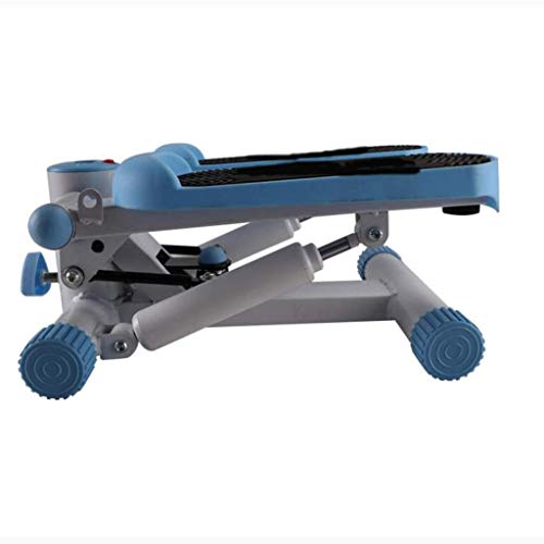 TWDYC Mini Stepper Mini Fitness Exercise Machine Step Trainer Equipment with Resistance Bands Durable Safe Treadmill and Comfortable Foot Pedals