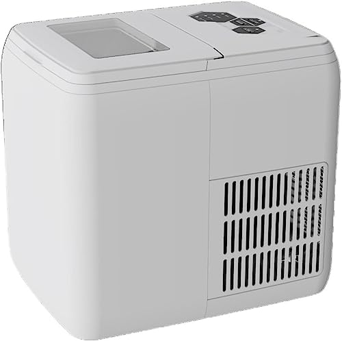 Shykey countertop ice machine Ice Maker Home Use Outdoor Use 24lbs Mini Ice Maker Fast Cube Countertop for Home/Office/Bar Electric Portable Ice