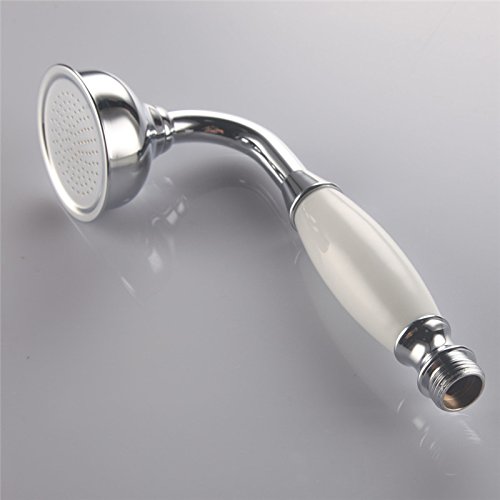 Skybath Shower Head Traditional Victorian Style Handheld Shower Sprayer and 59 Inch Hose Chrome