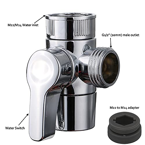 MILIWAN Handheld Bidet Sprayer Toilet Shower Spray Stainless Steel Toilet Bidet Attachment with Hose Sink Shower Head Faucet Diverter for Feminin