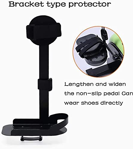 LUNEZY Rehabilitation Exercise Bike Foot Pedal Exerciser Foldable Portable Foot, Hand, Arm, Leg Exercise Pedaling Machine Folding Mini Stationary