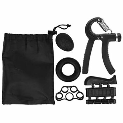 CHICIRIS Grip Strength Trainer Kit, Strength Training Hand Grip Strengthener Fitness Resistance Equipment Finger Exerciser