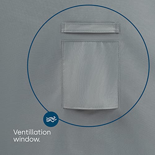 LIVIVO Deluxe Extra Heavy Duty Waterproof Rattan Cube Set Cover with PVC Lining, Eyelets and Drawstring - Designed to fit Rattan Garden Furniture