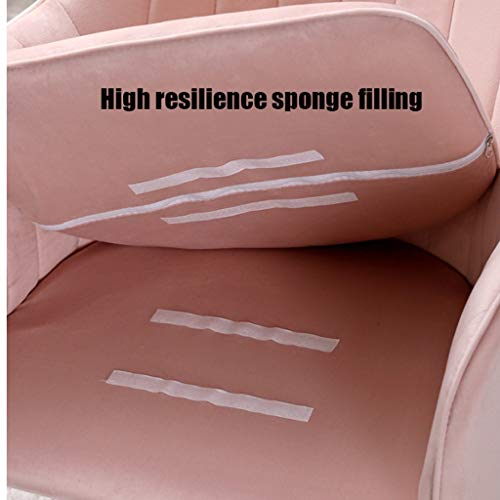 Kitchen Dining Room Furniture Chairs Velvet Dining Chairs Set Of 4 Living Room Armchair with Metal Legs Velvet Seat And Backrests for Living Room