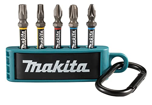 Makita E-13568 5 Piece Impact Premier Screw Bit Set