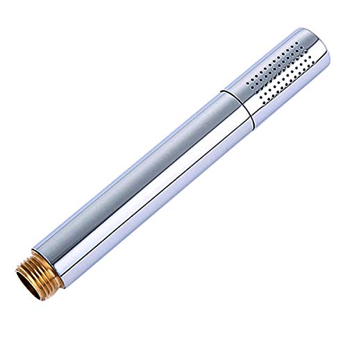Mini Universal Handheld Shower Head Brass Chromed Showerhead (Round)