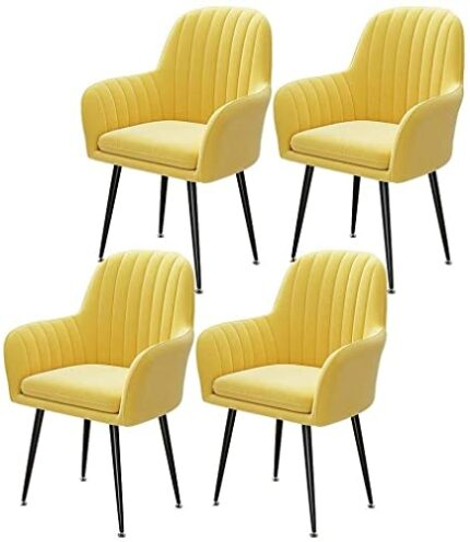 dining chair Office Business Reception Chairs Conference Chairs Dining Chair Gold Velvet Cloth Kitchen Chairs Nordic Computer Chair Dressing Tabl