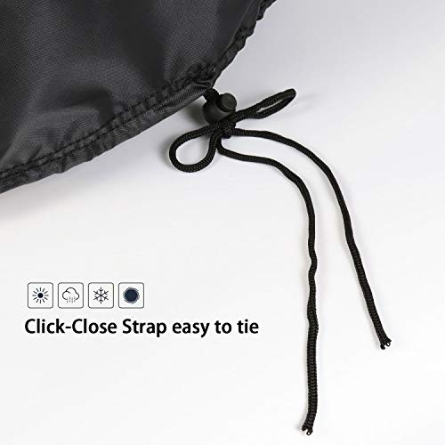 TheElves Patio Cooler Bar Table Cover for Keter 7.5-Gal Cool Bar Table, Outdoor Patio Round Beer Cooler Table Cover, Waterproof Barrel Cool Bar T