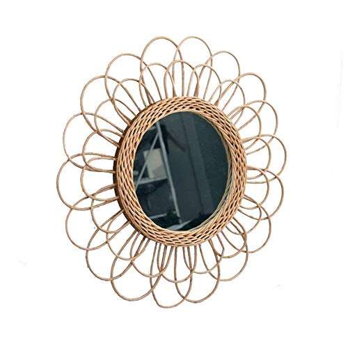QUANJJ Hand-woven Wall ,Weave Flowers Decorative Balcony Bathroom Makeup Makeup and