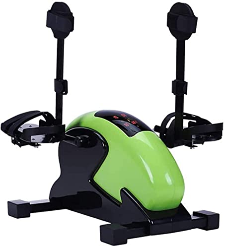 LUNEZY Rehabilitation Exercise Bike Foot Pedal Exerciser Foldable Portable Foot, Hand, Arm, Leg Exercise Pedaling Machine Folding Mini Stationary