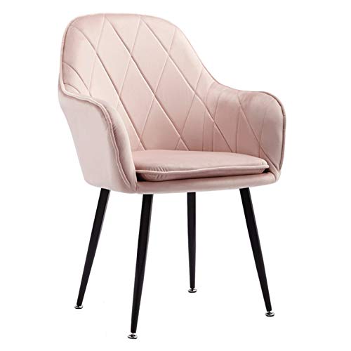 Modern Kitchen Dining Room Chairs Velvet Dining Chairs Upholstered Accent Armchair Vintage Leisure Chair Metal Golden Legs For Dining Living Room