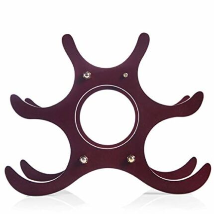ZYZMH Wrought Iron Single Bottle Wine Rack Wine Rack Decoration Creative Display Rack Wine Bottle Rack Home European Wine Rack