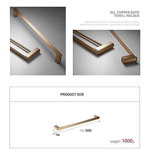 HIGOH Towel Racks, Towel Rail for Bathroom,Single Layer Towel Rail Rack Holder Shelf,Wall Mounted Towel Holder for Kitchen Bathroom Hand Towel Ho