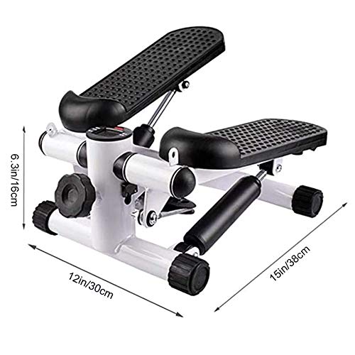ALREMO HUANGXING - Mini Stepper, LCD Display Twist Stepper, Stepping Machine Household Silent Twist Fitness Equipment, Suitable for Living Room,