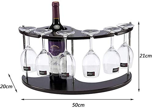 PIBM Stylish Simplicity Wine Racks Free Standing Wine Racks,Solid Wood Creative Wine Cabinet Decoration,Living Room Restaurant Kitchen Home Pract