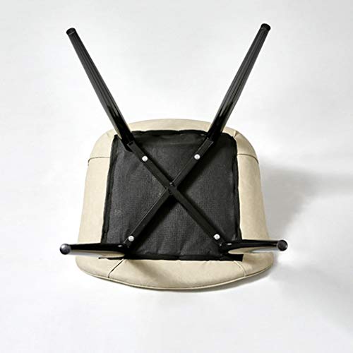 Modern Kitchen Dining Room Chairs Dining Chairs Water Proof PU Leather Side Chair With Metal Legs Kitchen Living Room Counter Chairs (Color : Cof