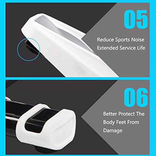 N/A Mini Stepper Fitness Stair Stepper Portable Stair Stepper Adjustable Resistance, Fitness Exercise Machine