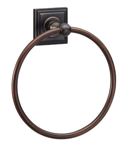 Designers Impressions Aurora Series Oil Rubbed Bronze Towel Ring