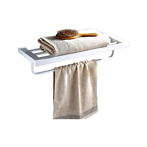 N/A Stainless Steel Towel Rack-Bath Towel Bar, Stainless Steel Towel Rack for Bathroom, Towel Holder Brushed Wall Mount