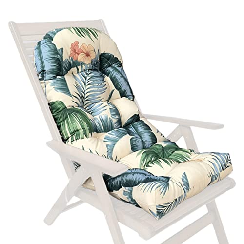 Dificato Patio Chair Cushions, High Back Rocking Chair Cushion, Waterproof Outdoor Chair Cushions, Adirondack Lounge Cushions for Outdoor Furnitu