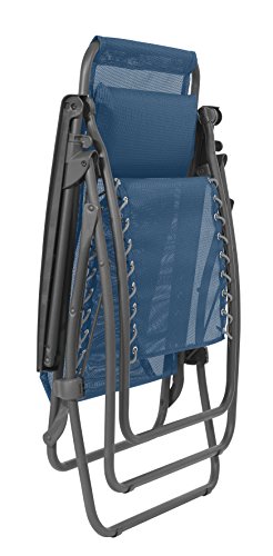 Lafuma RT 2 Loungers and Recliner, Océan, 87 x 68 x 114 cm & Cup Holder, copolymer/polypropylene, Anthracite