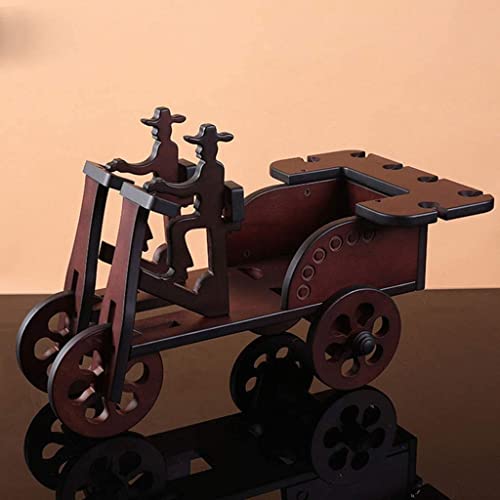 NEOCHY Solid Wine Rack, European Style Hanging Glass Wine Rack, Suitable to Be Placed at The Living Rooms, Bedrooms, Restaurants