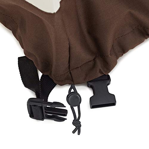 Amazon Basics Adirondack Patio Chair Cover, Beige + Tan