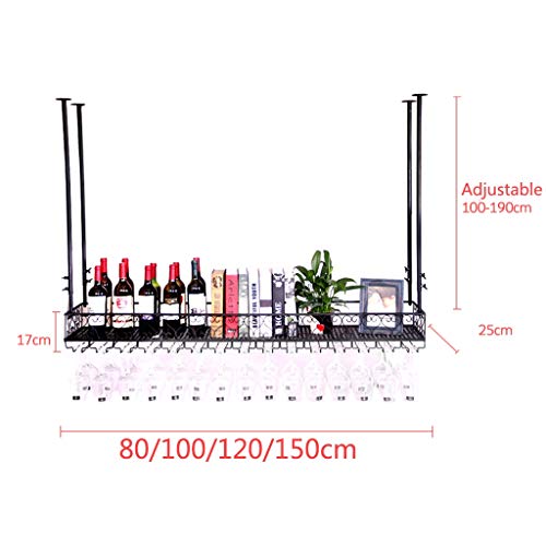 Stylish Simplicity Industrial Minimalist Stylish Simplicity Wine Rack Metal Simple Creative Multi-Function Display Storage Wine Glass Holder Adju