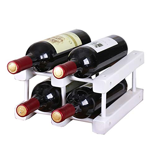 NEOCHY Wine Rack Double-Layer Three-Layer Solid Home Cabinet Wine Cabinet Rack/a