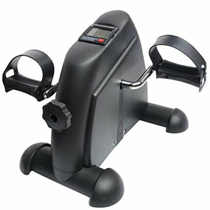 LUNEZY Mini Exercise Bike Pedal Exerciser Arm and Leg Cycle Exercise for Man and Woman