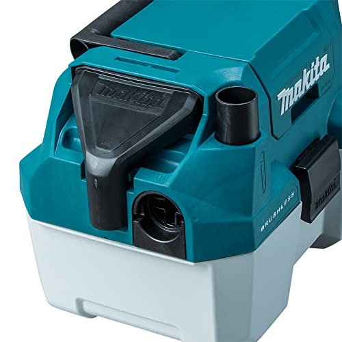 Makita DVC750LZ 18V Li-ion LXT Brushless L-Class Vacuum Cleaner - Batteries and Charger Not Included, Blue