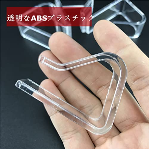 Morices 4pcs Tablecloth Clips, Picnic Table Cloth Holder Clear Plastic Indoor Table Cover Clamps for Home Garden Wedding Party