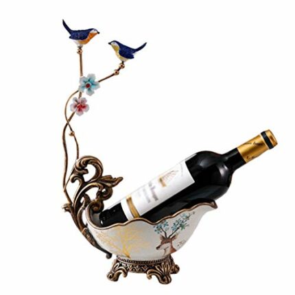 ZYZMH Wine Rack Decoration Light High-end Decoration Wine Cabinet Wine Bottle Rack Household Personality Rack Creative Display Rack Industry