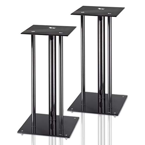 Hama Speaker Stands x2, Black
