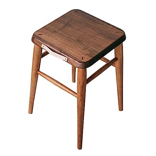 LUKEO Small stool - Fashion Solid Wood Table Stool Multifunctional Dressing Table Stool Shoe Bench Home Multifunction Household Creative.